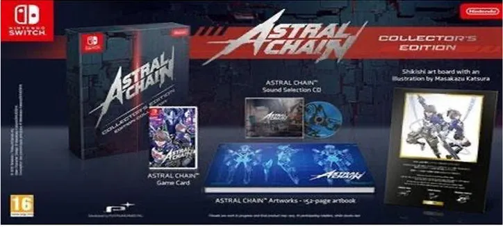 Nintendo Switch Astral Chain Collectors Edition