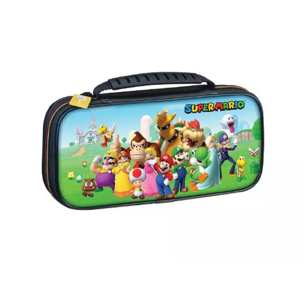 Nintendo Switch - Luksus Rejsetaske Super Mario Karakterer