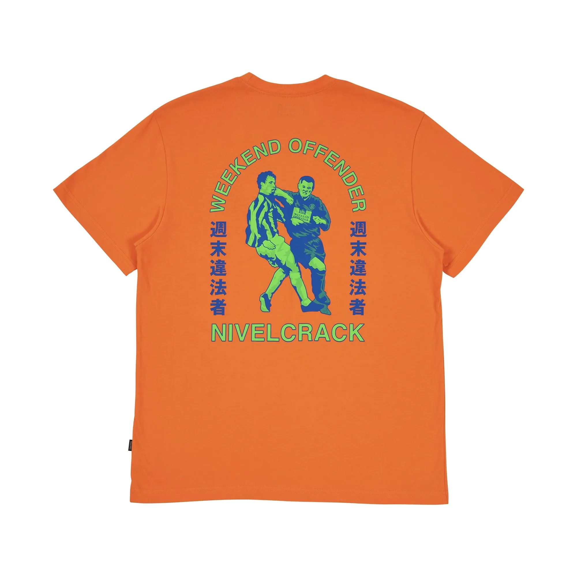 Nivelcrack x Weekend Offender Tee - Orange