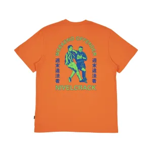 Nivelcrack x Weekend Offender Tee - Orange