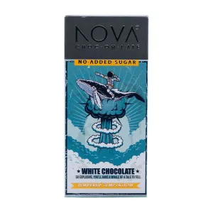 NOVA Artisanal Tempered Chocolate - White Slab 100g