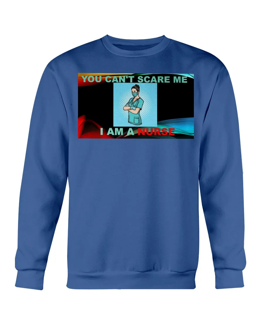 Nurses Don't Scare Gildan Crewneck Sweatshirt
