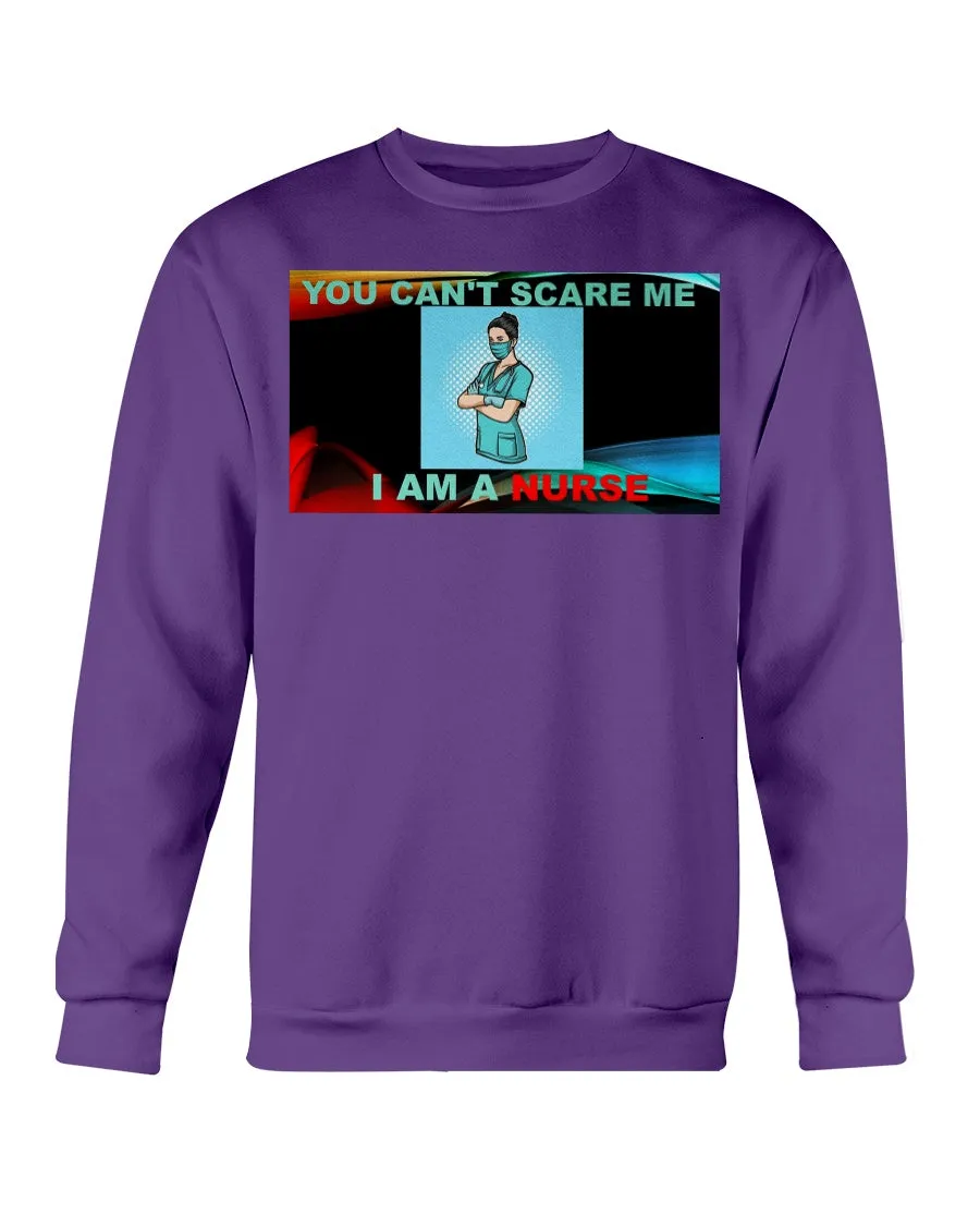 Nurses Don't Scare Gildan Crewneck Sweatshirt