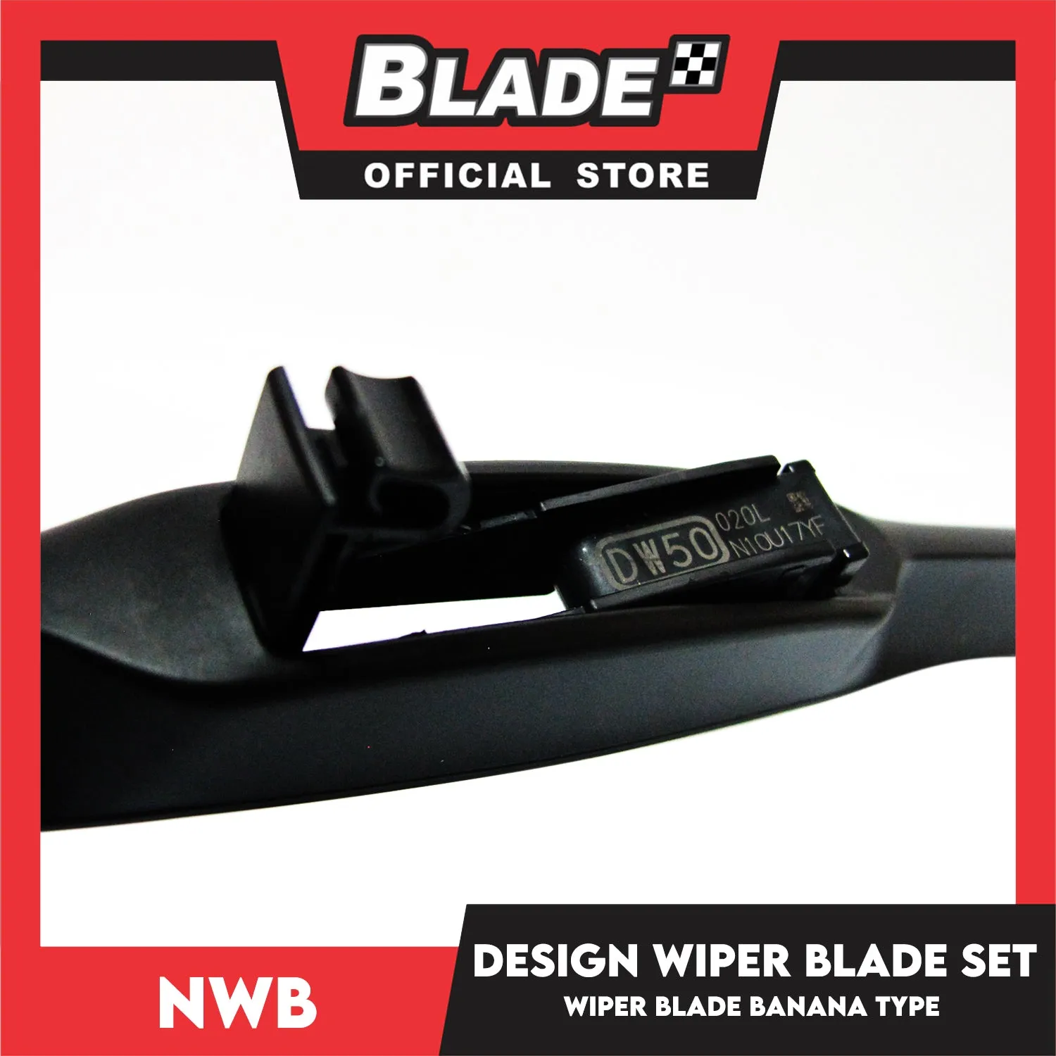 NWB Design Wiper Blade Set, Banana Type NU-022L 22' ' And NU-018L 18' ' Set of 2pcs Car Wiper For Mitsubishi Montero Sport