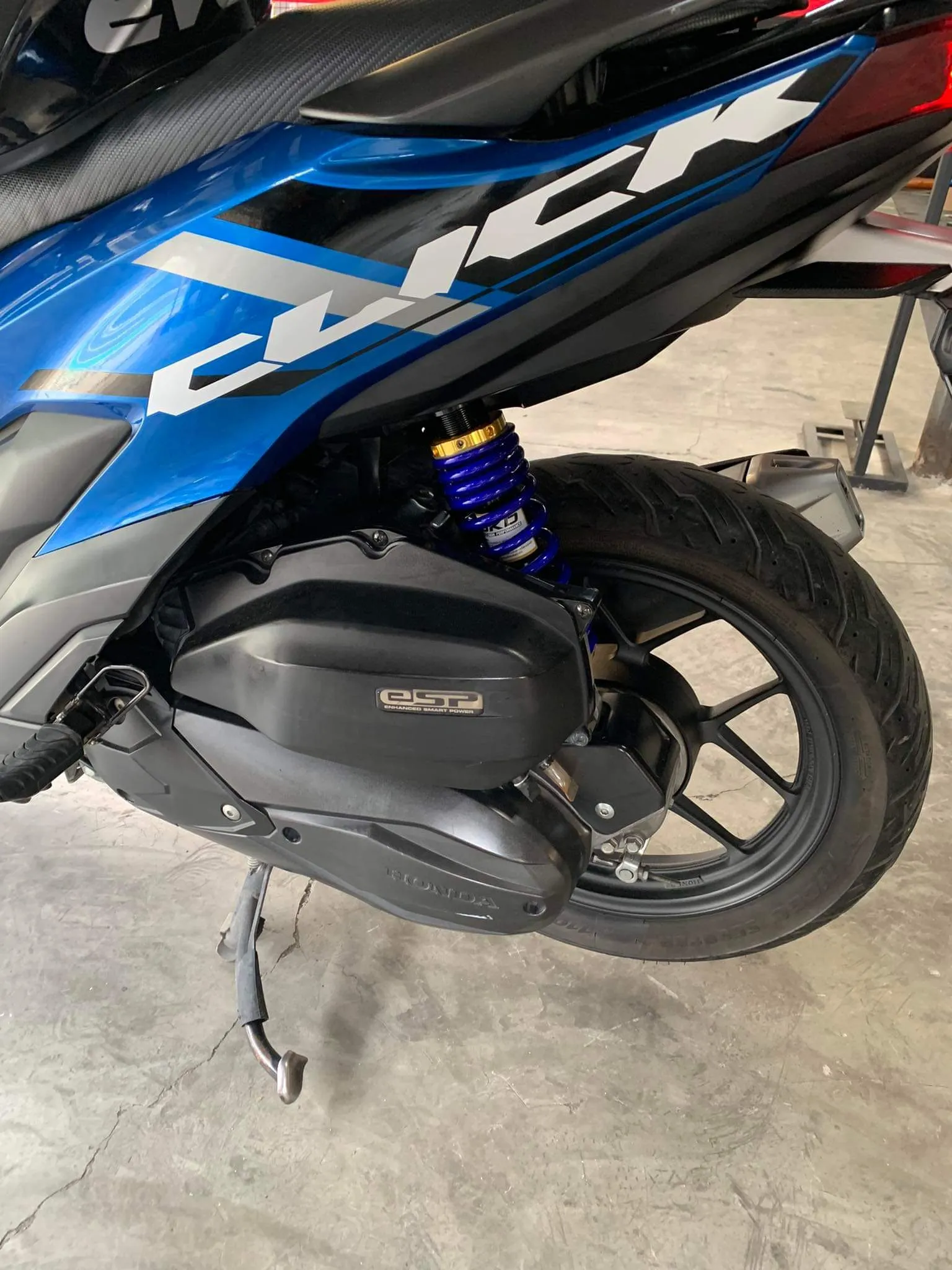 OKD Shocks For Mio/Click 300mm EVO Series White