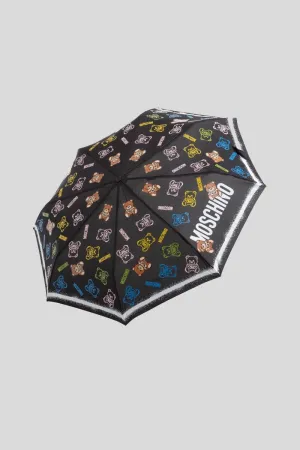 Ombrello Moschino Openclose - Black