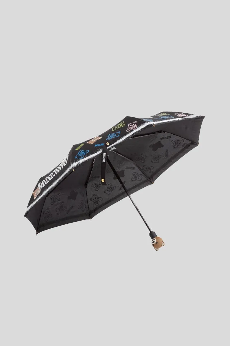 Ombrello Moschino Openclose - Black