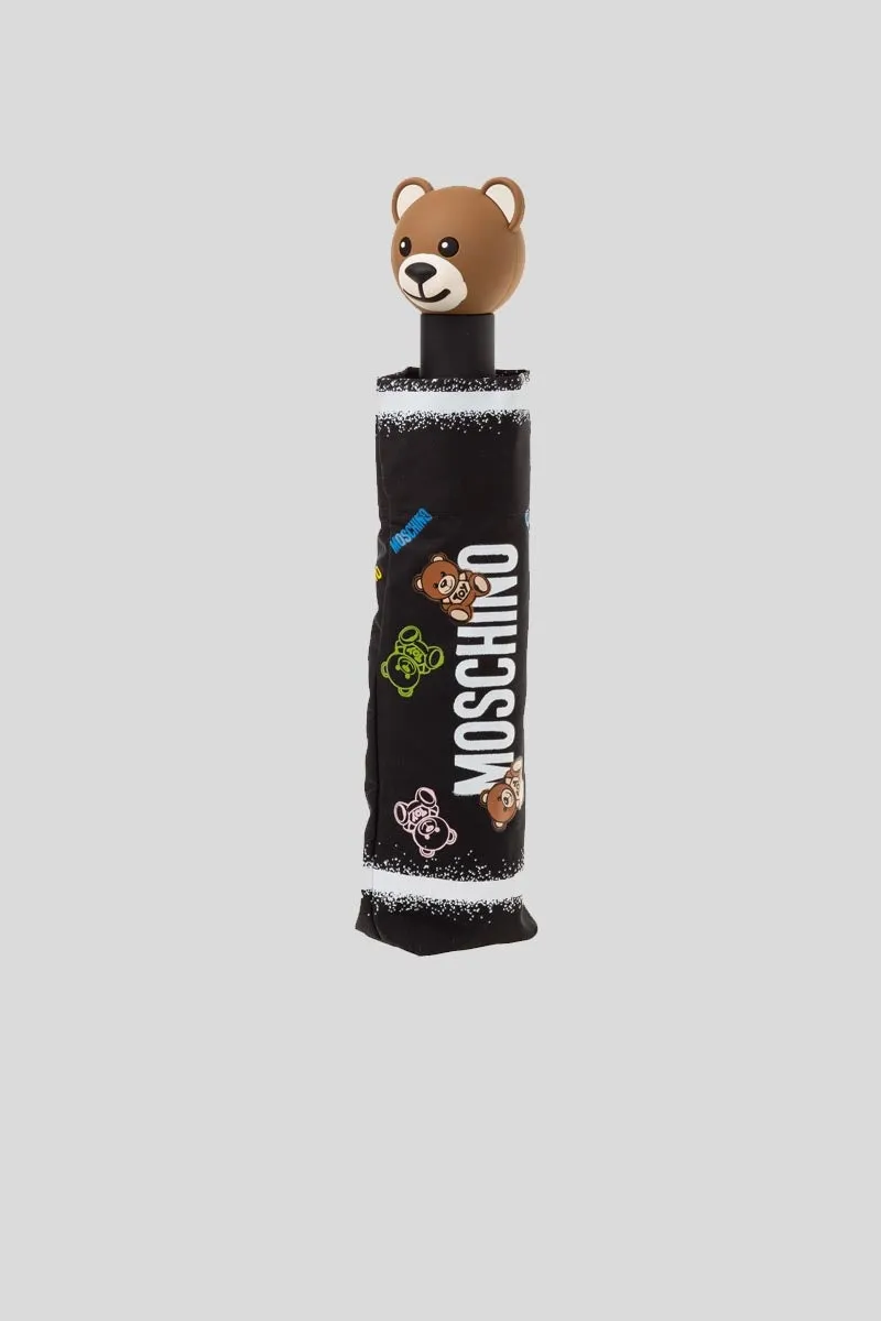 Ombrello Moschino Openclose - Black