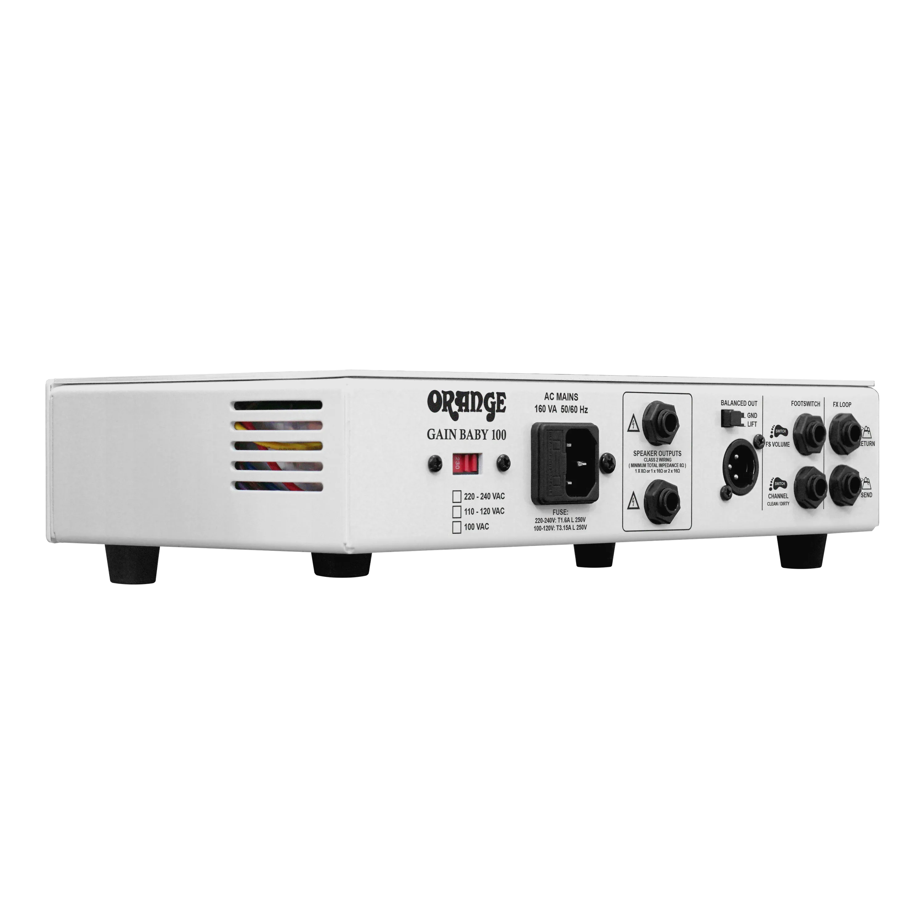 Orange Gain Baby 100 Twin Channel 100W Guitar Amp Head