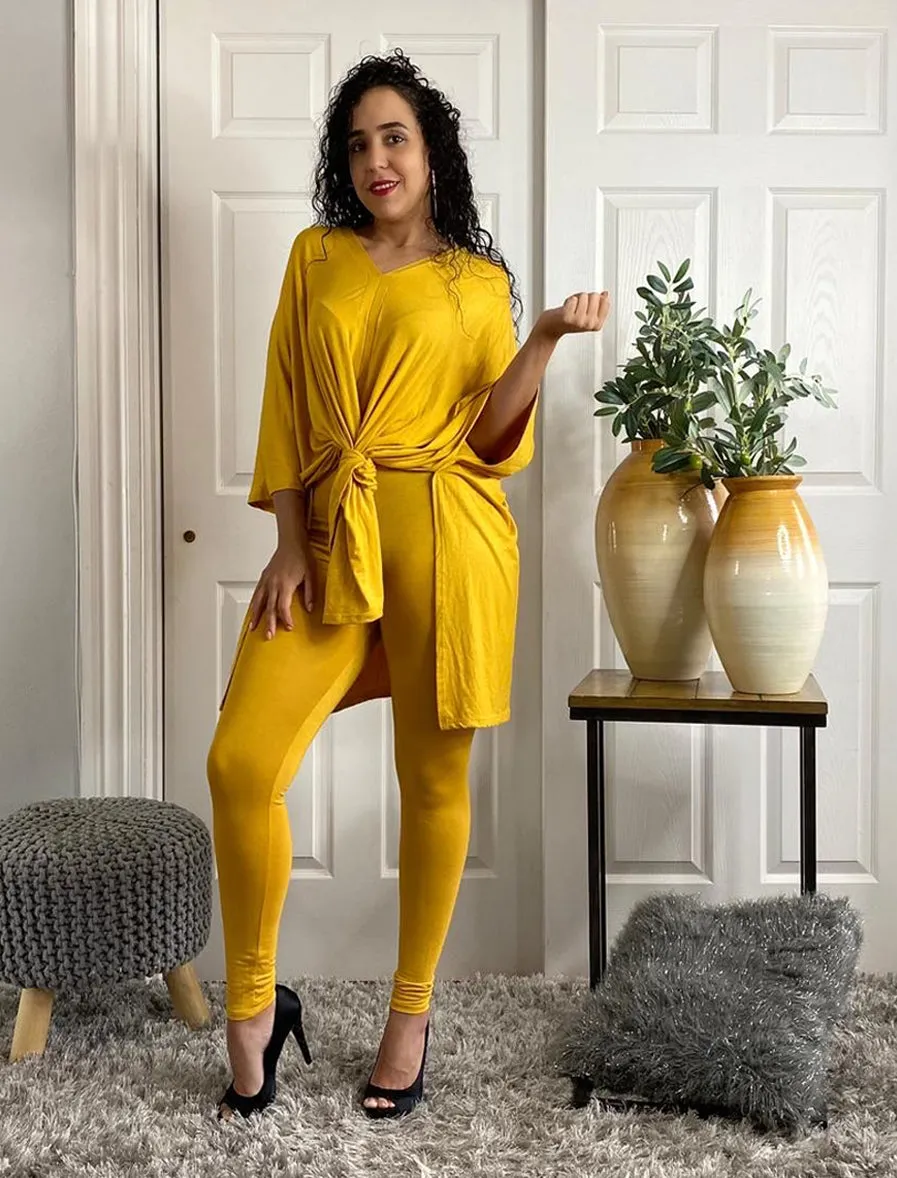 Oversized T Shirt & Leggings Set