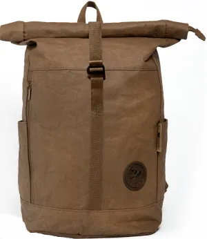 PAPERO Rucksack YETI 28 L aus waschbarem Kraft Papier leicht, reißfest und wasserfest nachhaltig