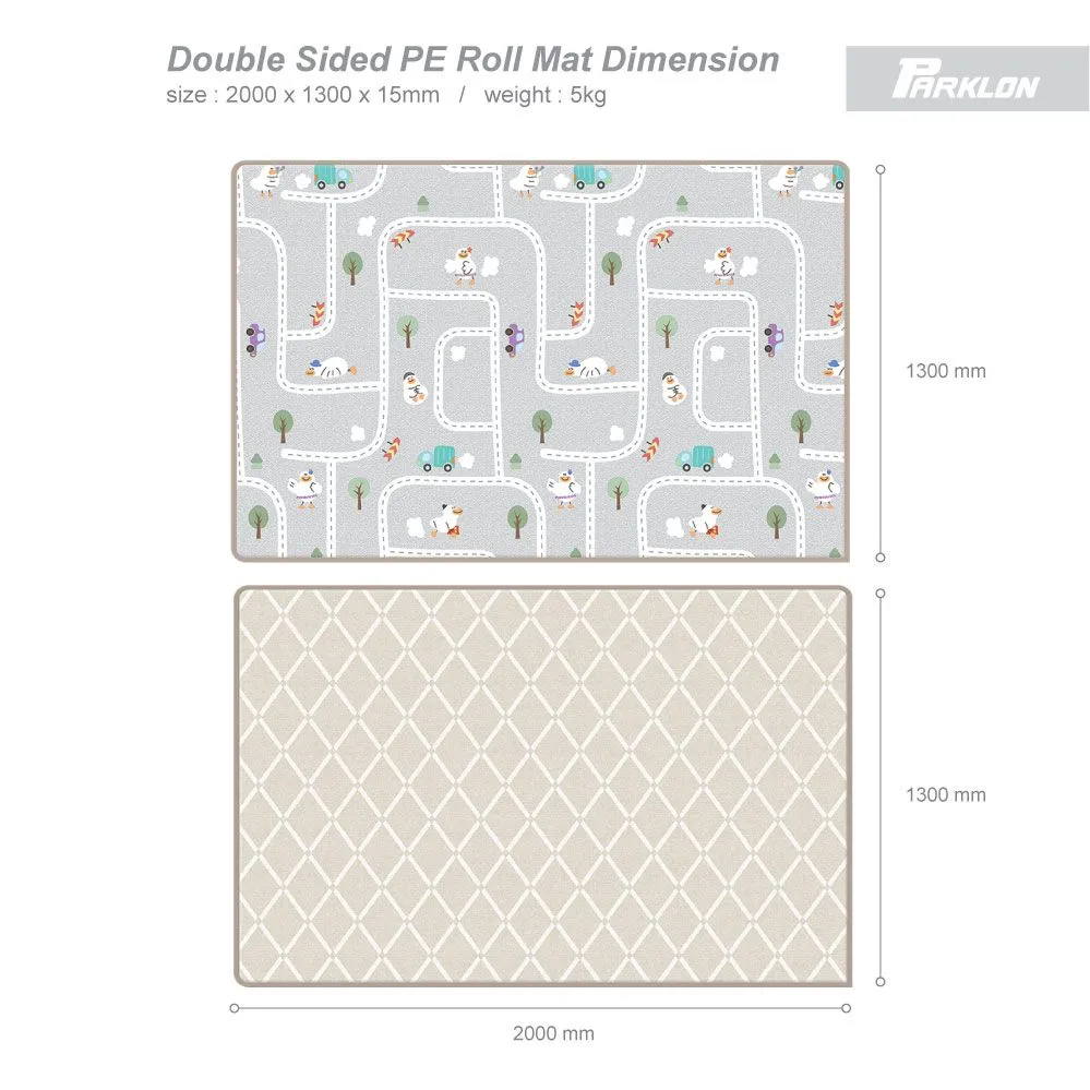Parklon Double Sided PE Roll Mat Downtown Duck Evernin