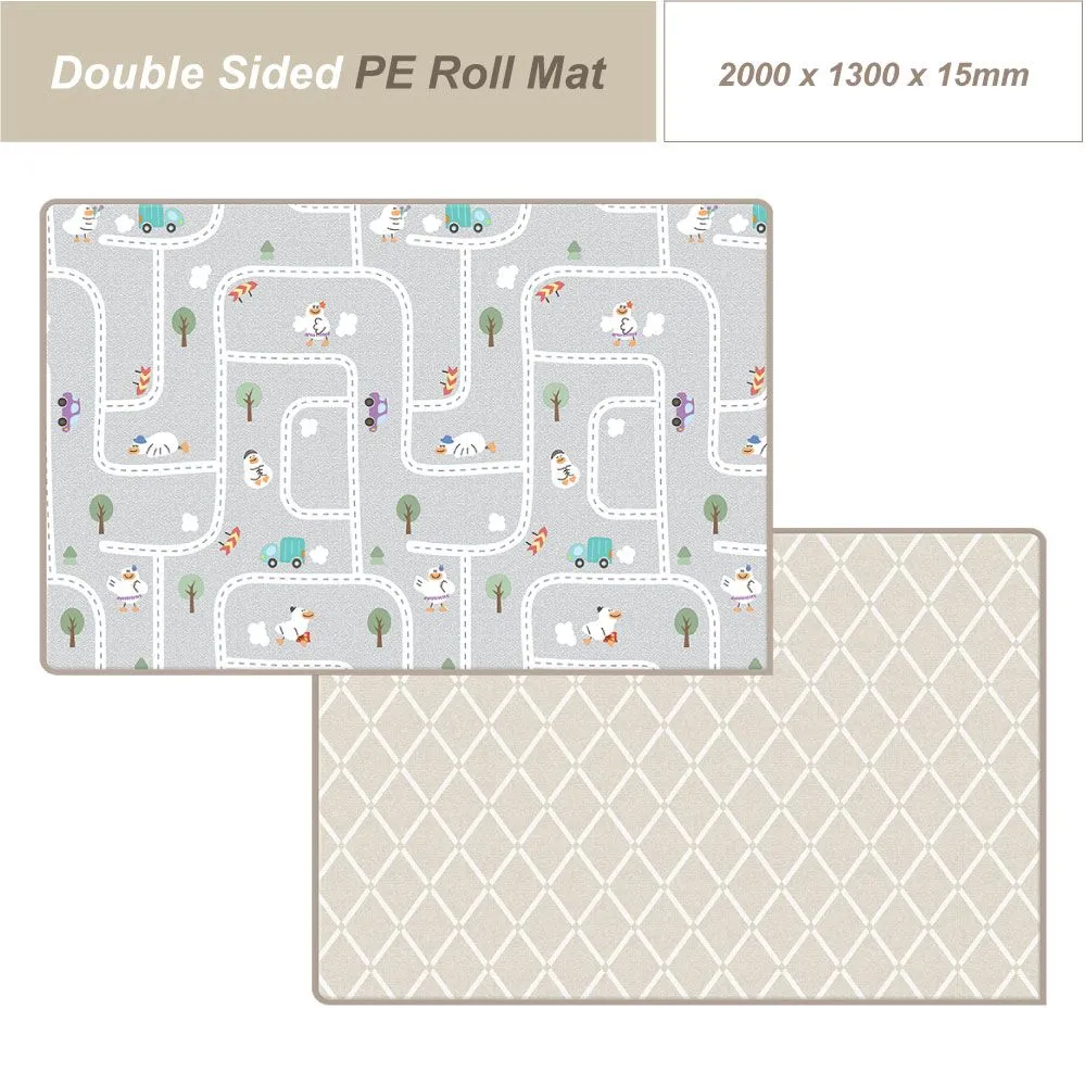 Parklon Double Sided PE Roll Mat Downtown Duck Evernin