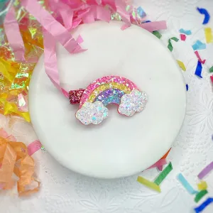 Pastel Colors Rainbow Clip