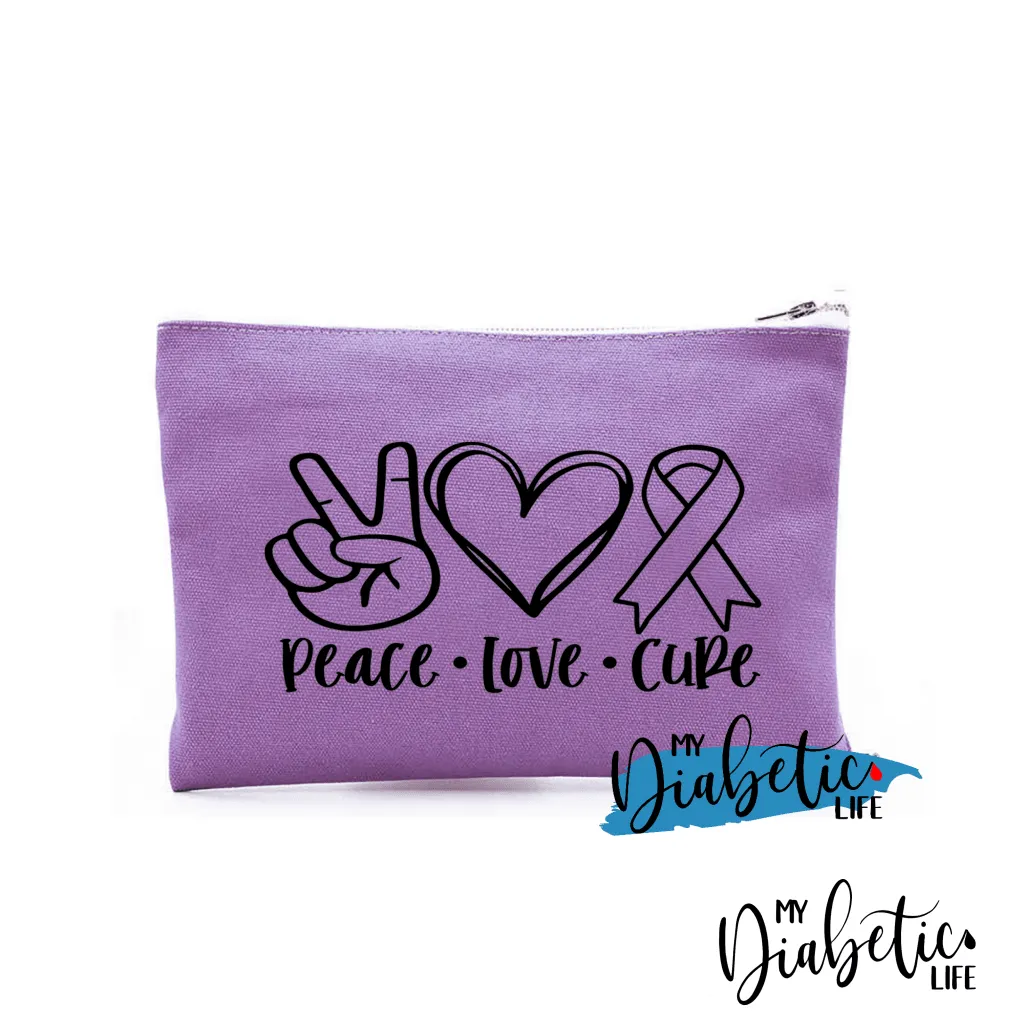 Peace Love Cure - Carry all storage bag