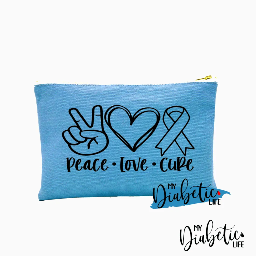 Peace Love Cure - Carry all storage bag