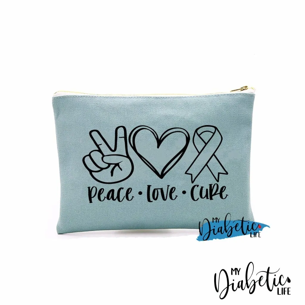 Peace Love Cure - Carry all storage bag