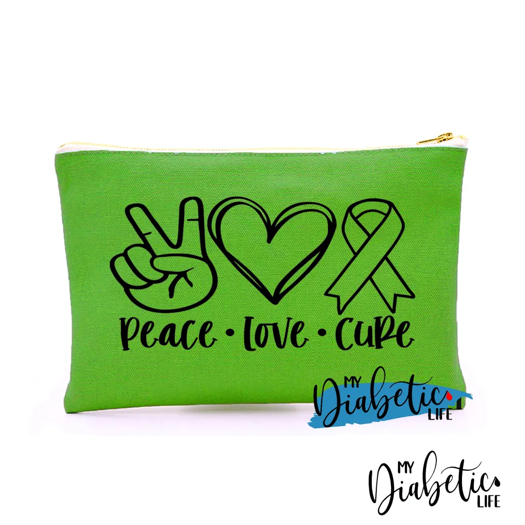 Peace Love Cure - Carry all storage bag
