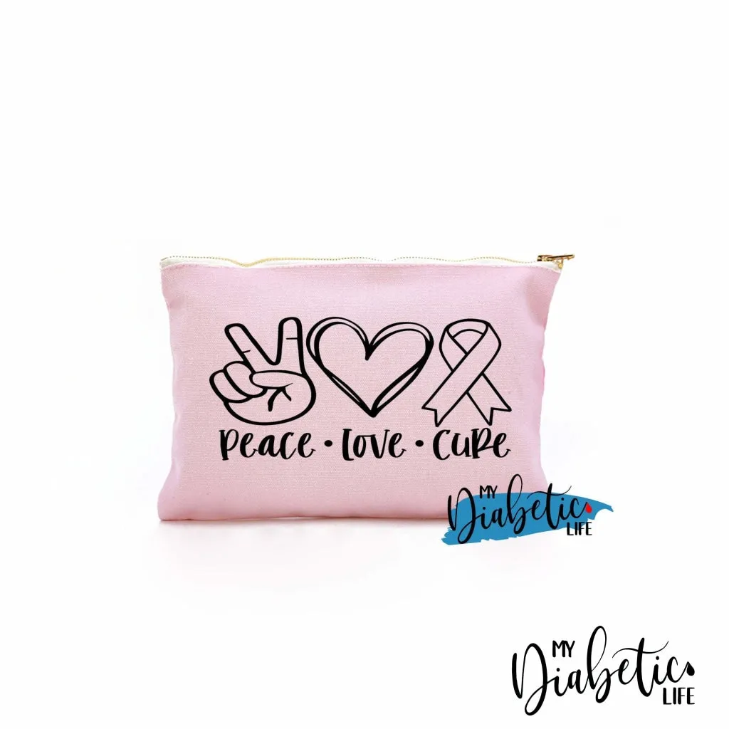 Peace Love Cure - Carry all storage bag