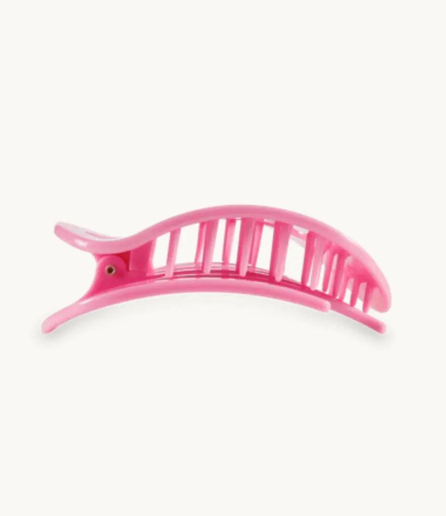 Peonies Please Large Round Flat Clip
