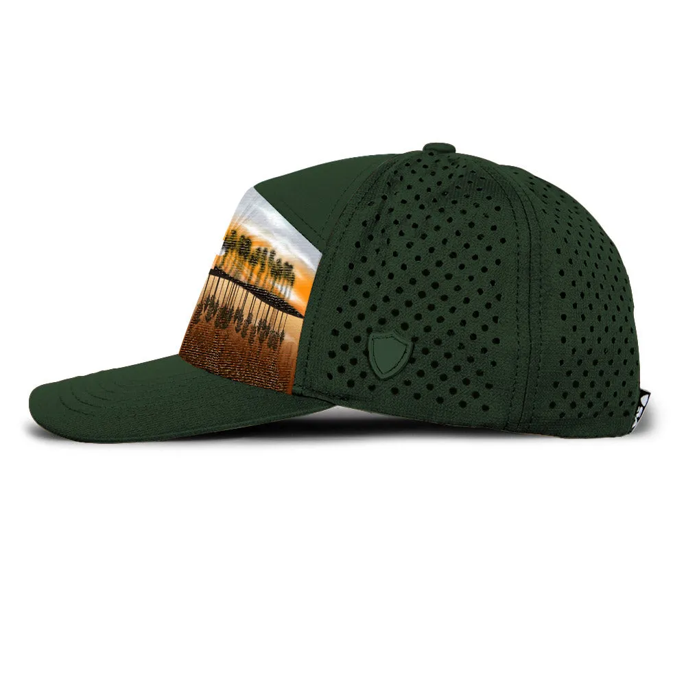 Performance Snapback | Everglades | Dark Green