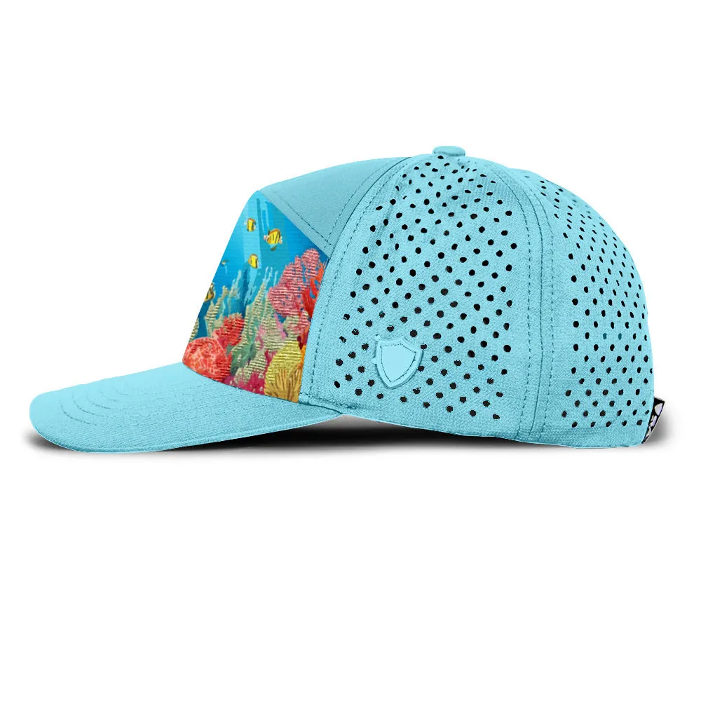 Performance Snapback | Reef Glow | Aqua