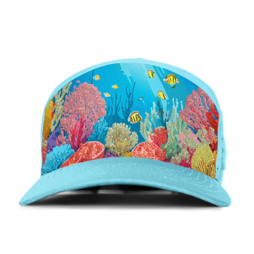 Performance Snapback | Reef Glow | Aqua