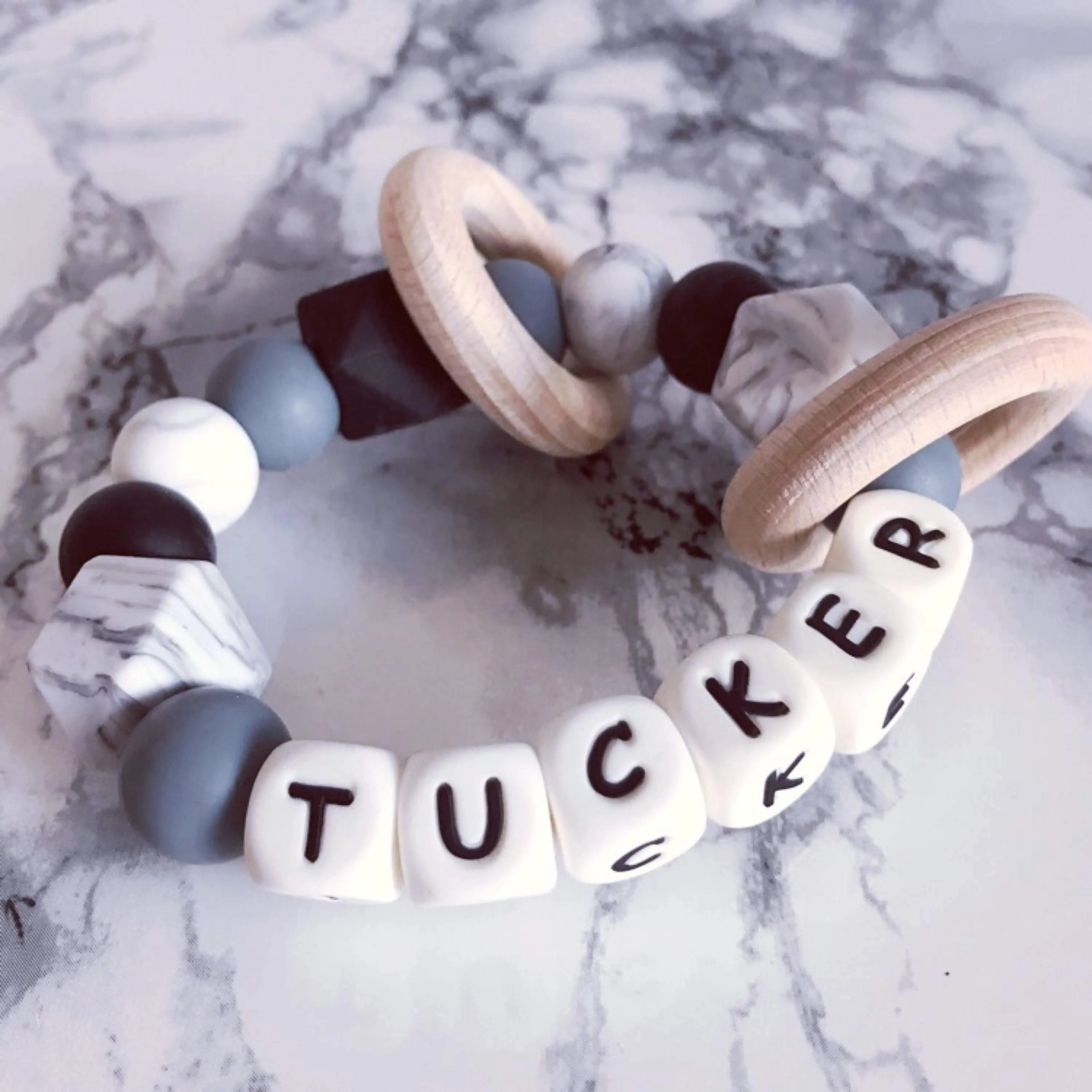 Personalised Silicone Teething Ring