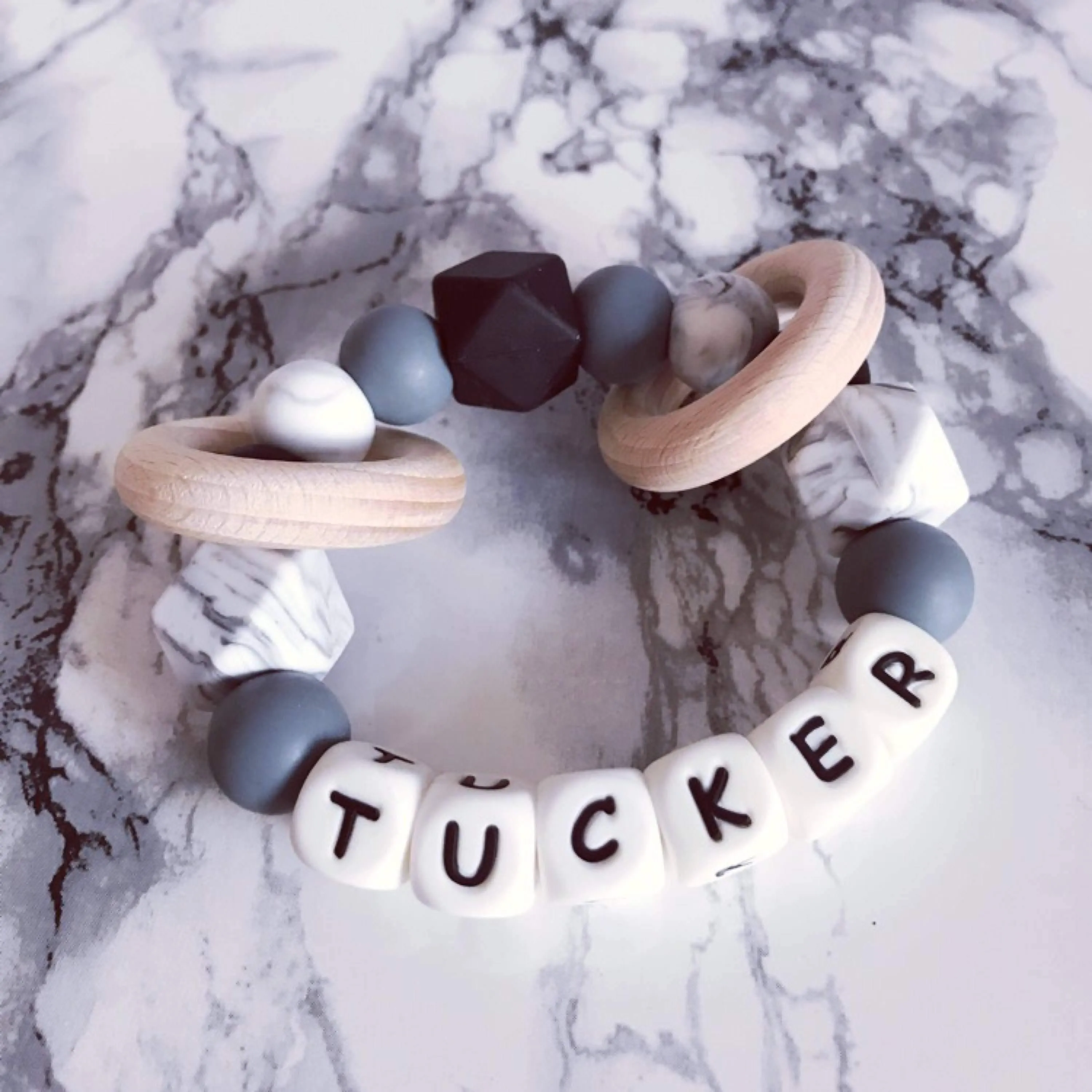 Personalised Silicone Teething Ring