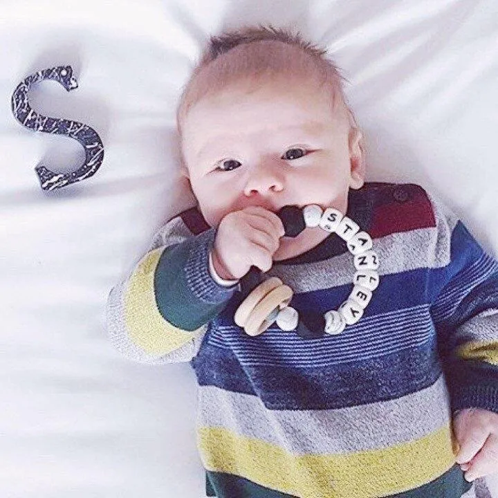 Personalised Silicone Teething Ring
