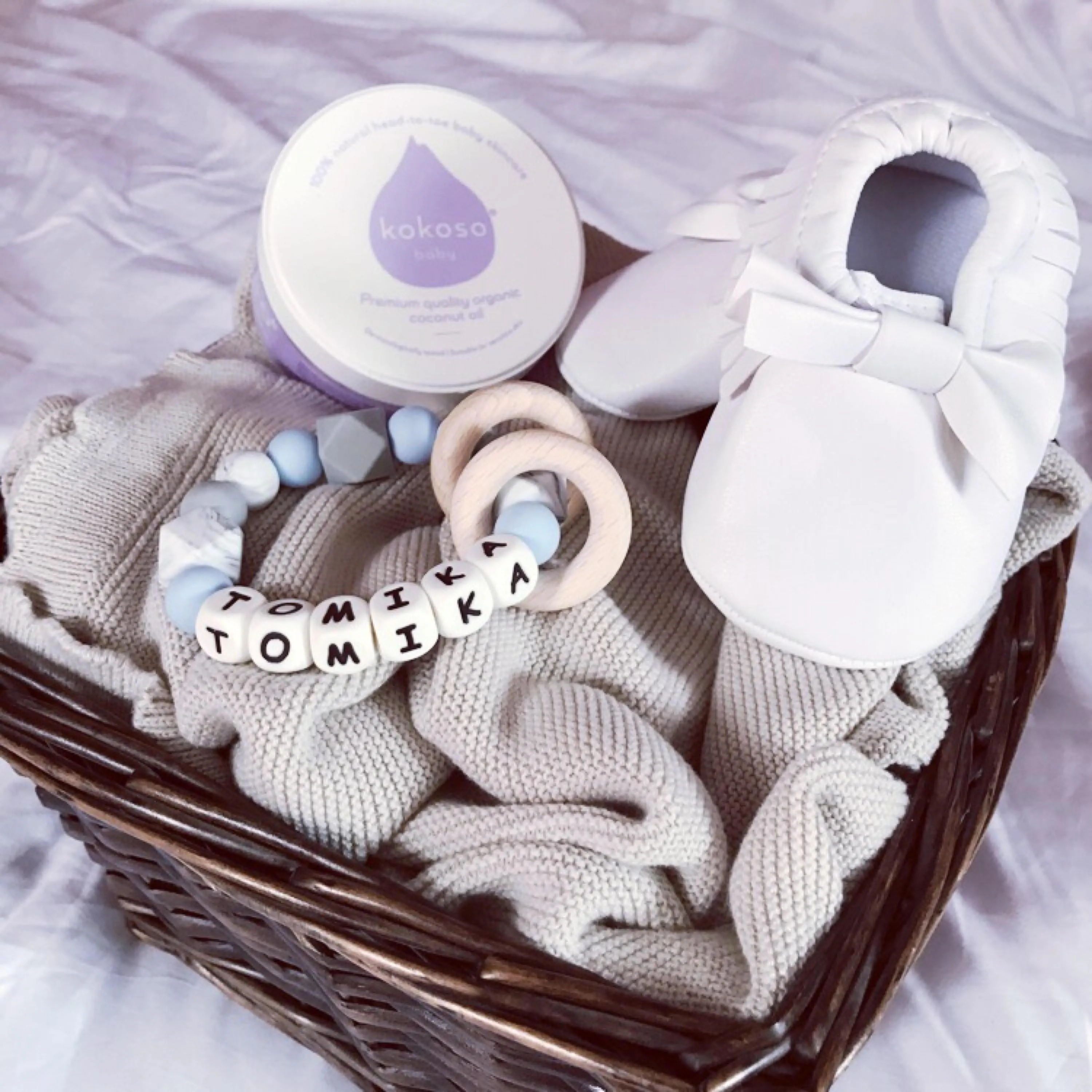 Personalised Silicone Teething Ring