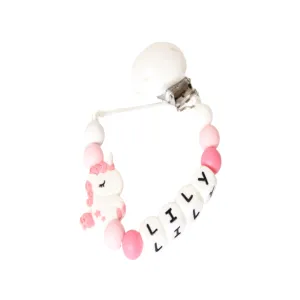 Personalised Unicorn Dummy Clip