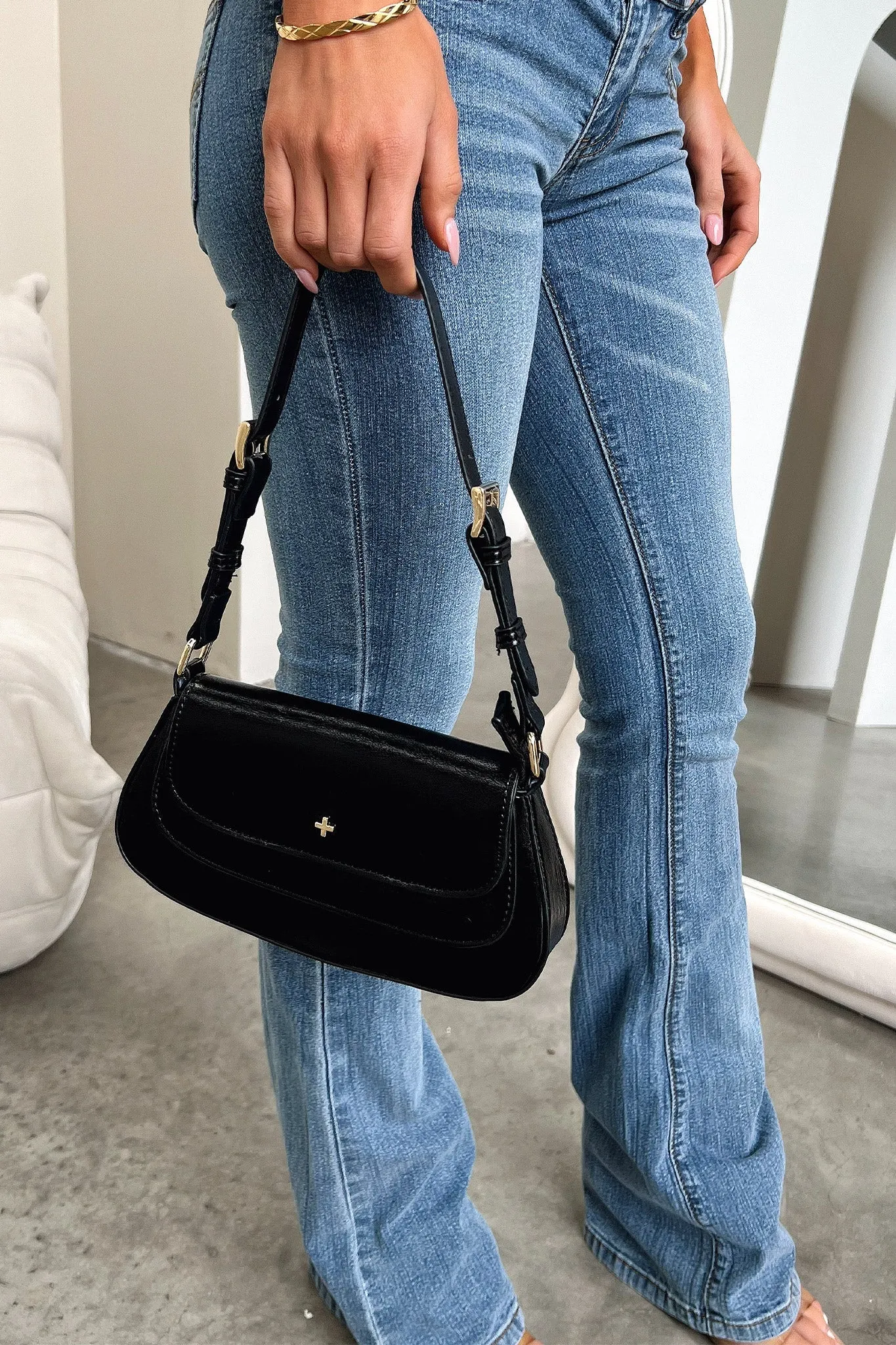 Peta   Jain Nikki Shoulder Bag - Black