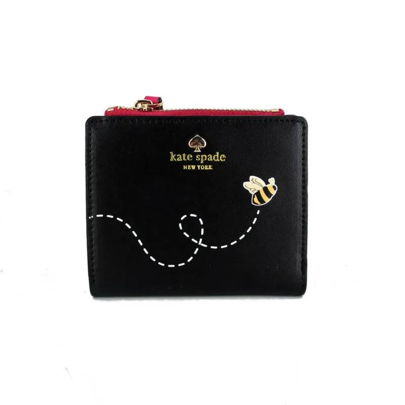 Picnic Perfect Bee Applique Adalyn Small Wallet
