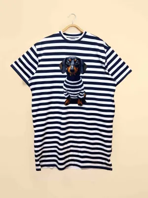 Pierre Relaxed Tee Dress Dames