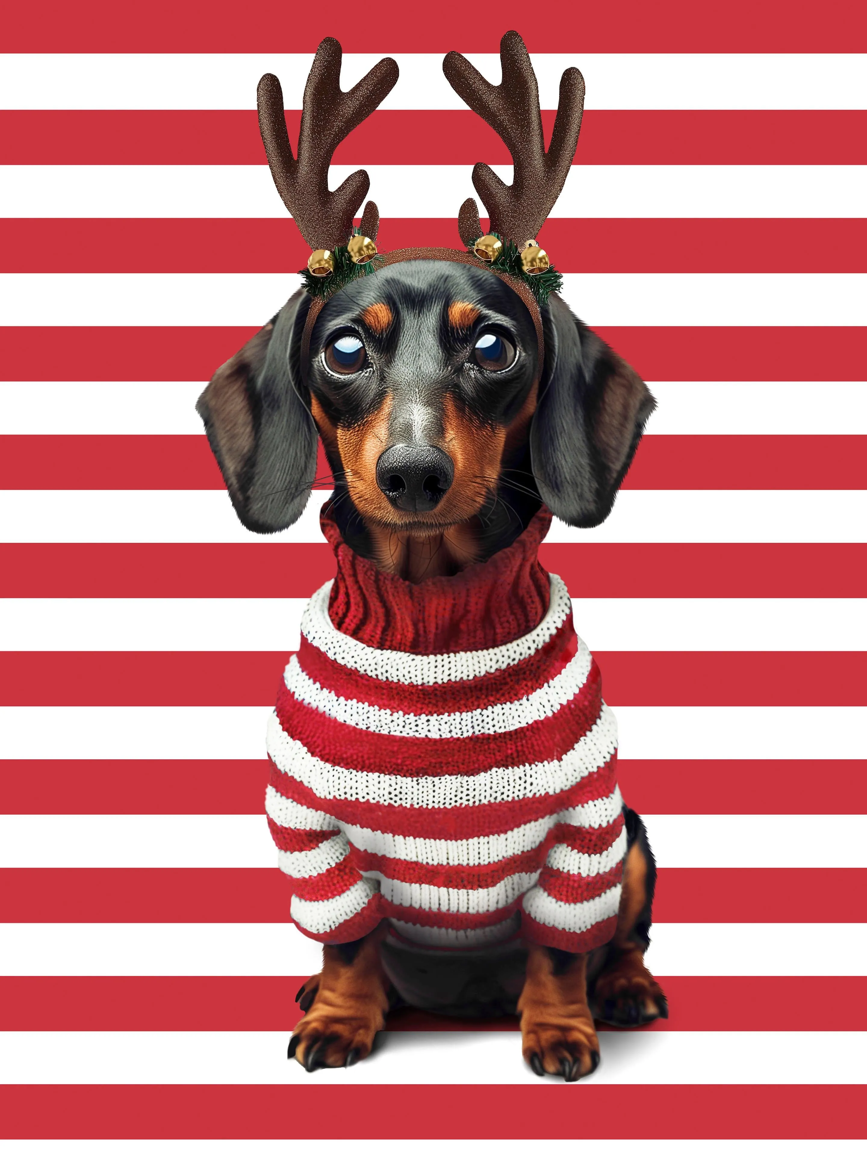 Pierre Xmas Relaxed Tee Dress Dames