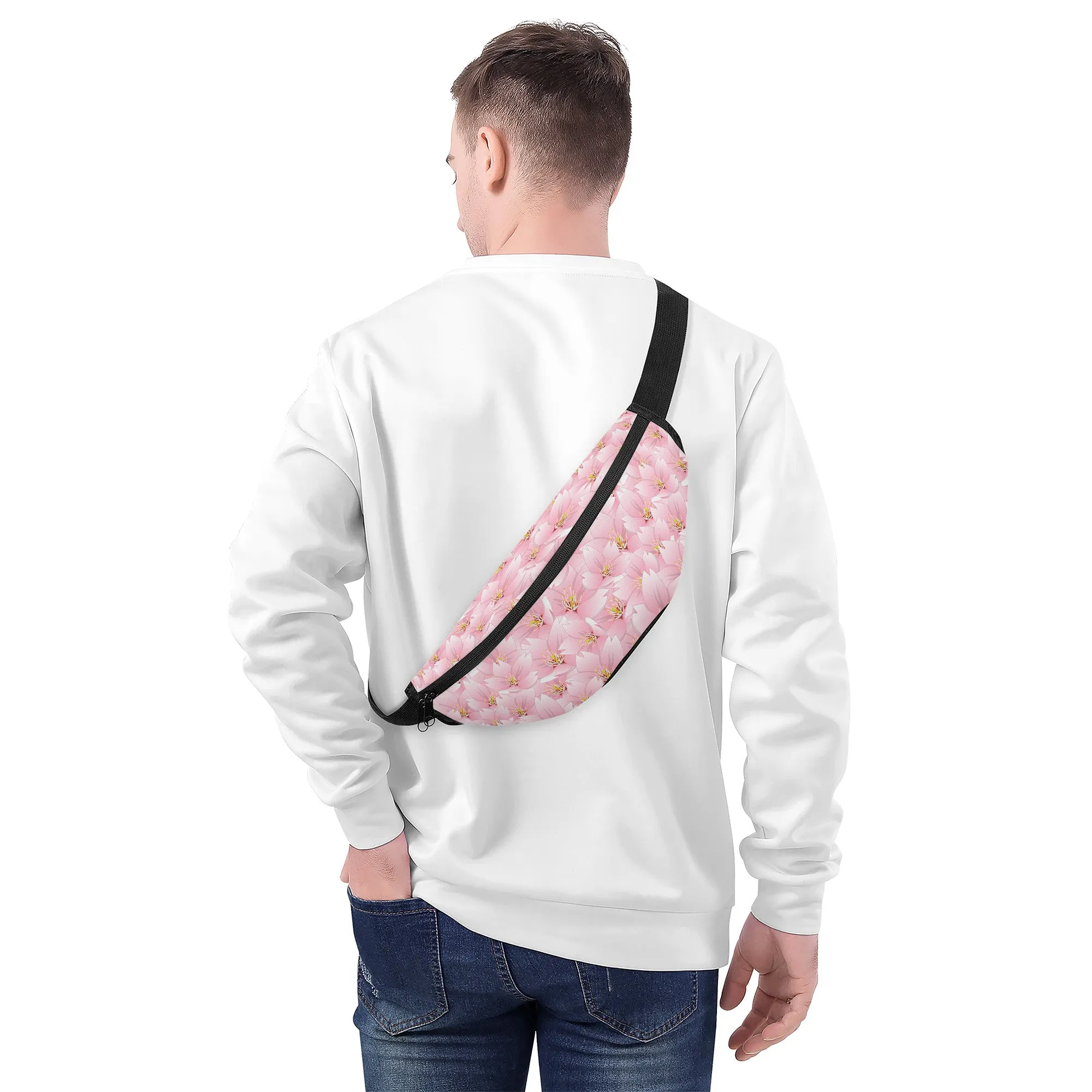 Pink Sakura Fanny Pack