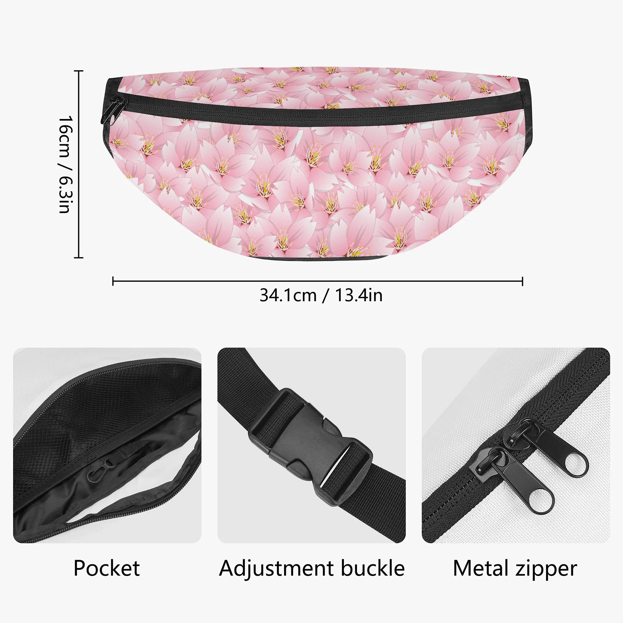 Pink Sakura Fanny Pack