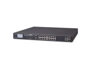 Planet Fgsw 1822 Vhp Switch N/Adm Aslamiento Vlan De 16 Puert 2 Combo Tp/Sfp