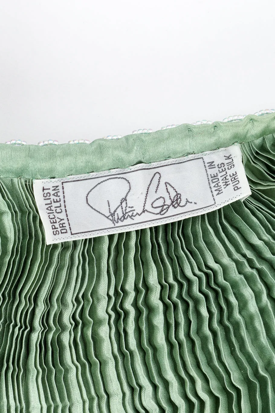 Pleated Silk Jacket