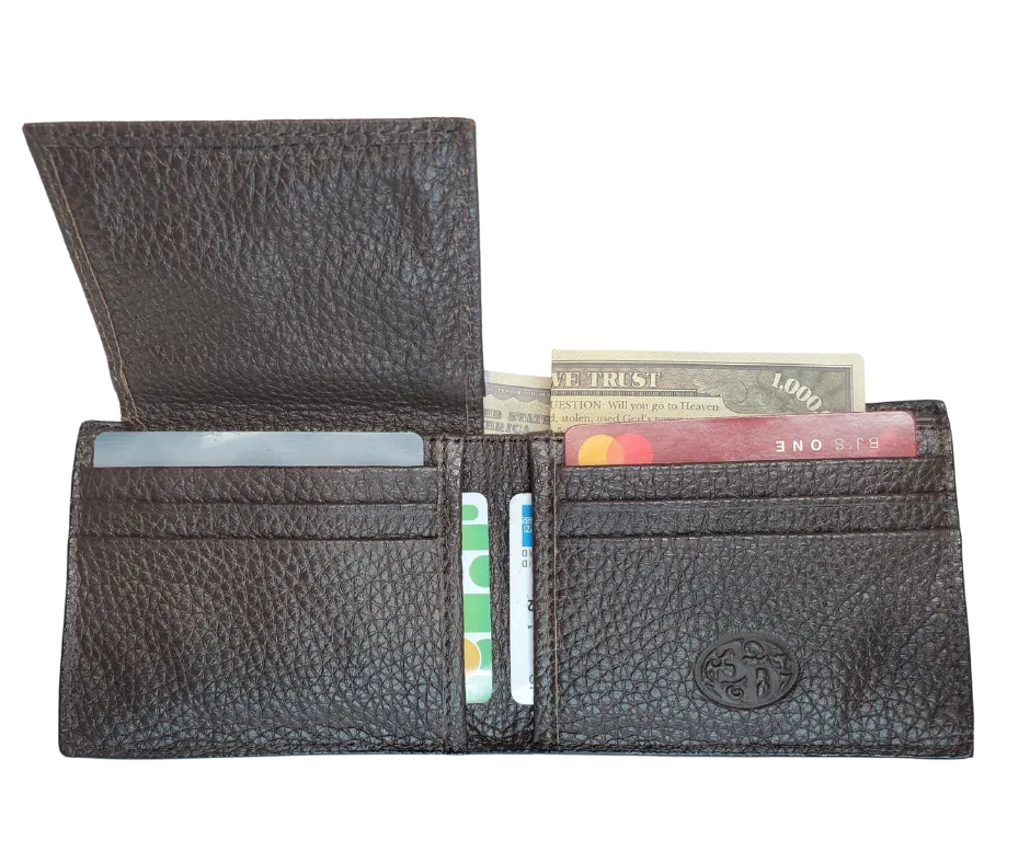 Poker Face Bi-Fold Wallet