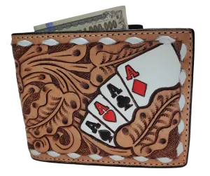 Poker Face Bi-Fold Wallet