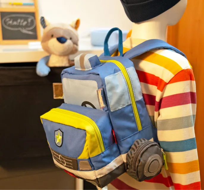 Police Car Backpack