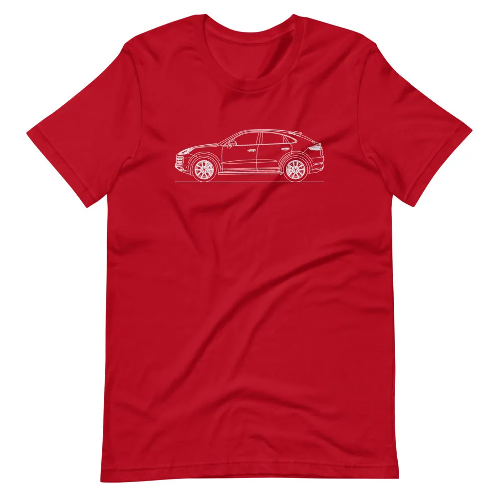 Porsche Cayenne E3 Turbo S Coupé silhouette T-shirt