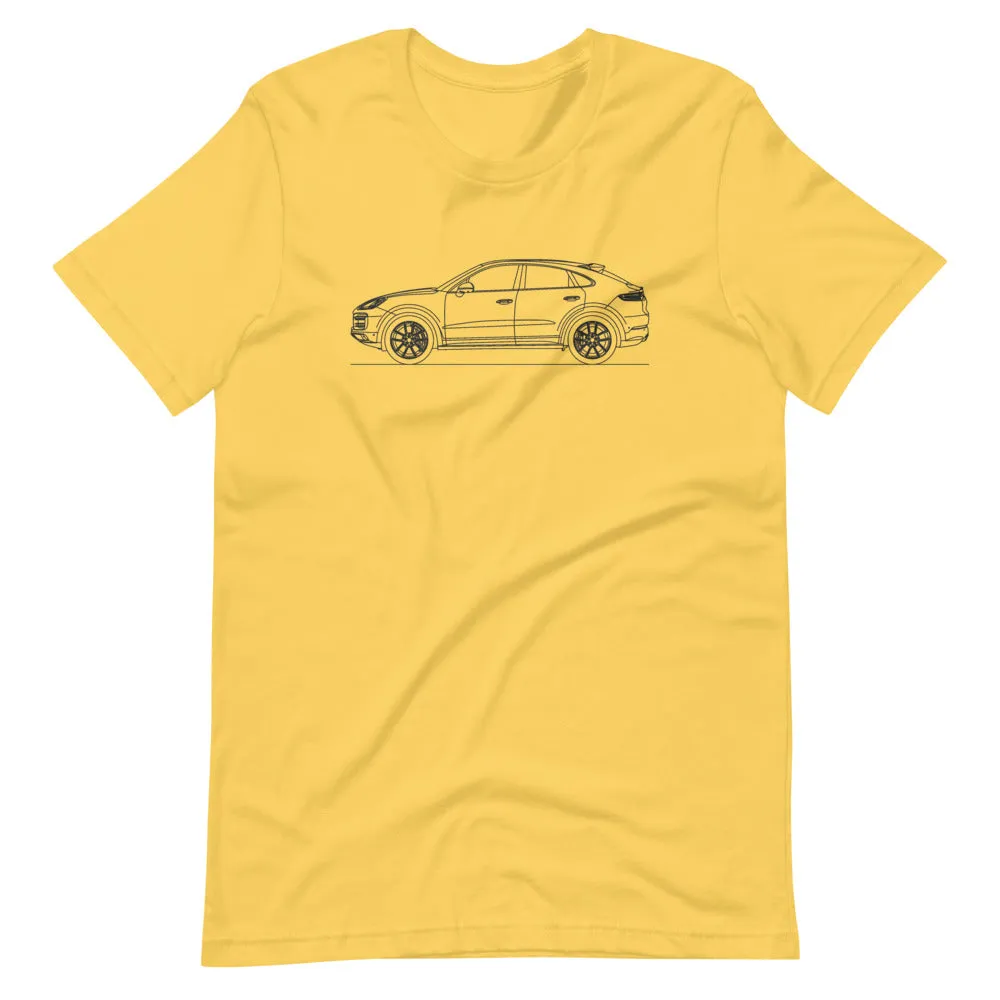 Porsche Cayenne E3 Turbo S Coupé silhouette T-shirt