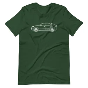 Porsche Cayenne E3 Turbo S Coupé silhouette T-shirt