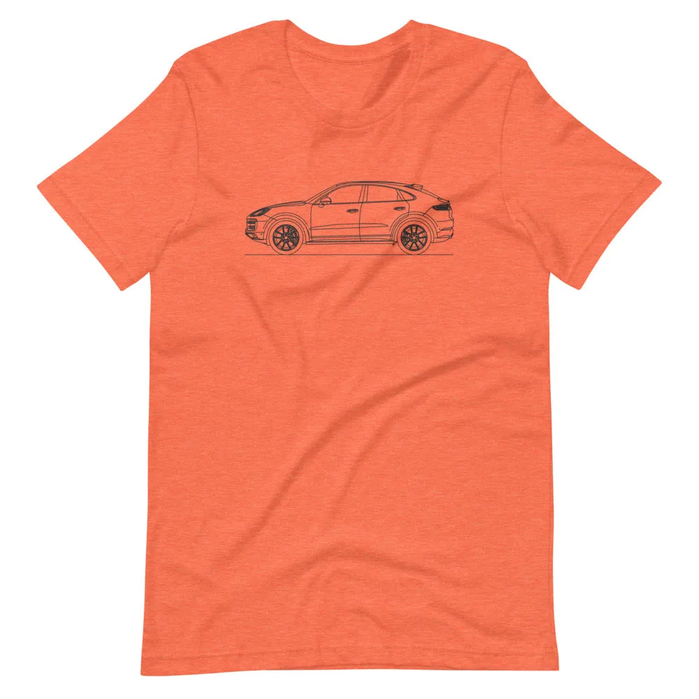 Porsche Cayenne E3 Turbo S Coupé silhouette T-shirt