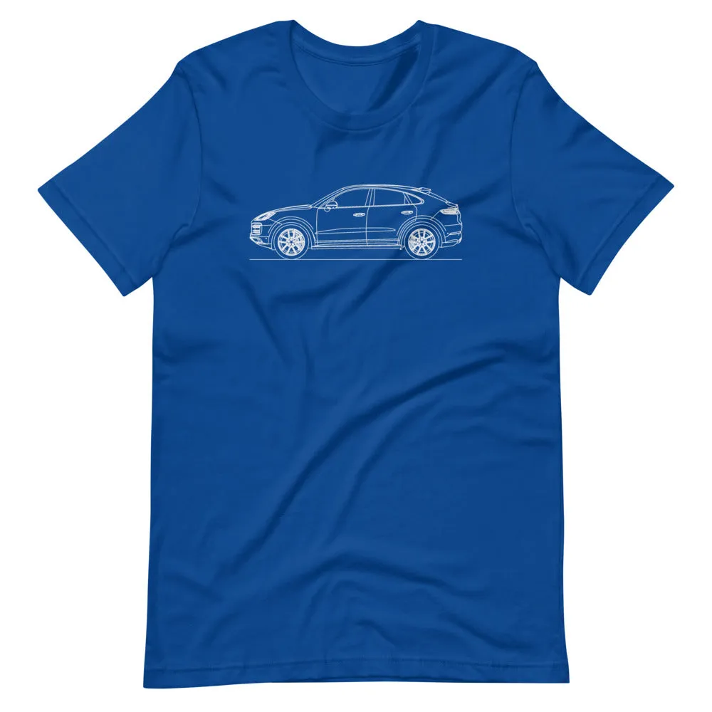 Porsche Cayenne E3 Turbo S Coupé silhouette T-shirt