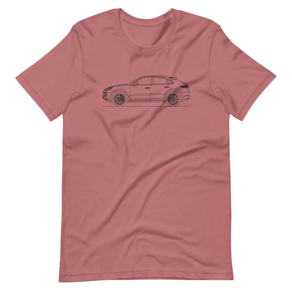 Porsche Cayenne E3 Turbo S Coupé silhouette T-shirt