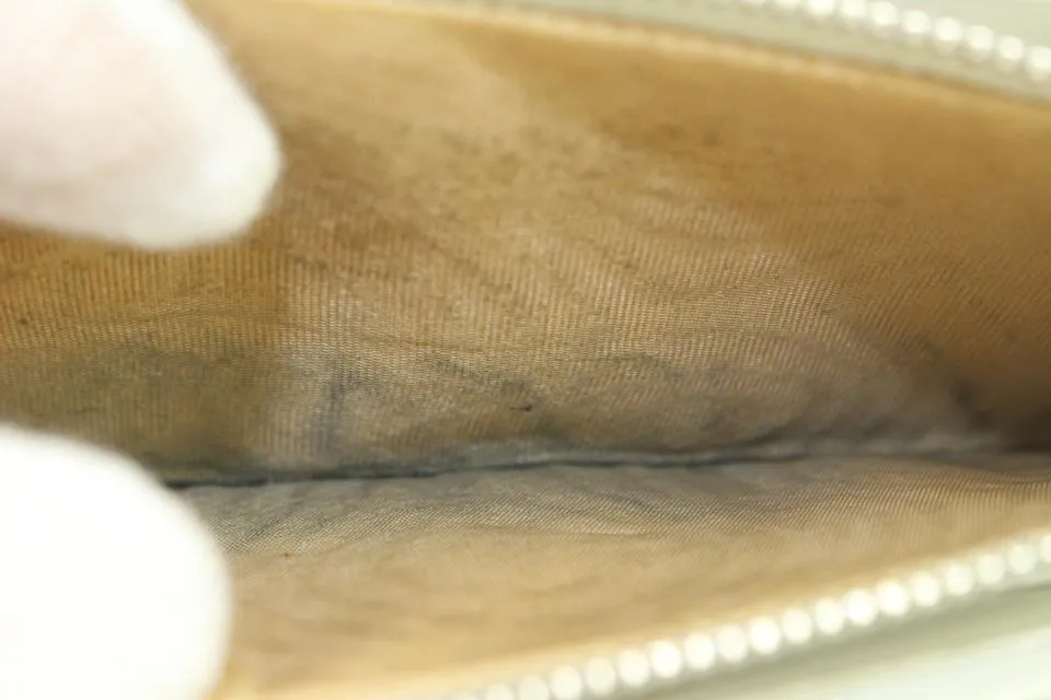 Prada Beige Zippy Wallet 335pr223
